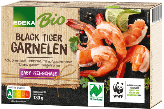 Bio EDEKA Black Tiger Garnelen 180g