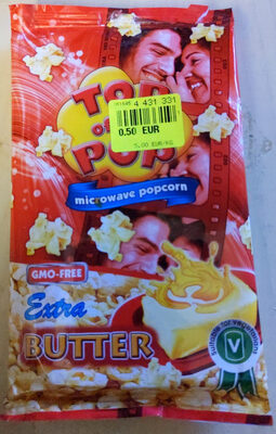 Top of the Pop Popcorn Extra Butter 100g