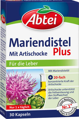 Abtei Mariendistel Plus Mit Artischocke 22g
