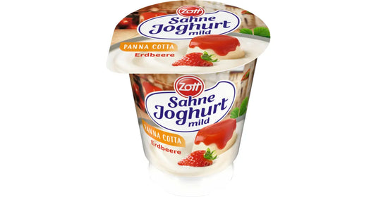 Zott Sahnejoghurt Erdbeer Panna Cotta 140g