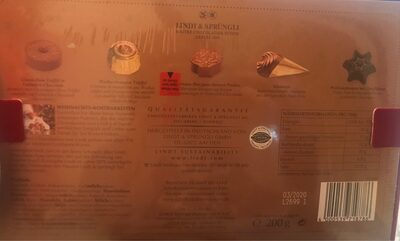 Lindt Weihnachts-Kostbarkeiten Samt-Pralines 200g
