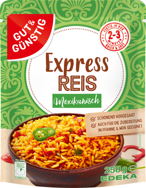 GUT&GÜNSTIG Express Reis Mexikanisch 250g