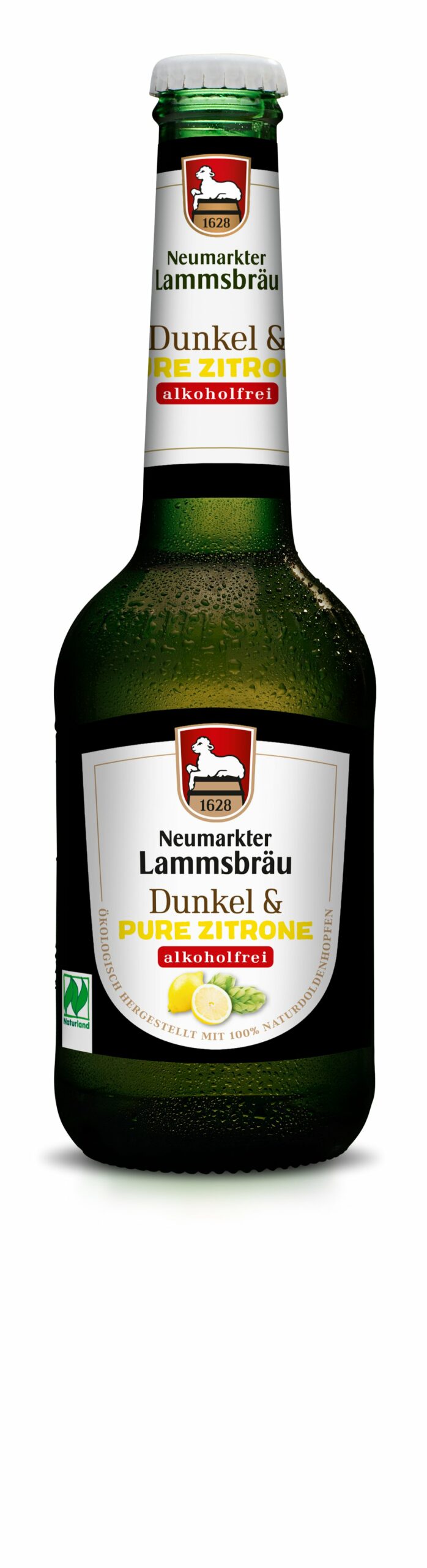 Bio Neumarkter Lammsbräu Dunkel Zitrone Alkoholfrei 0,33l MW