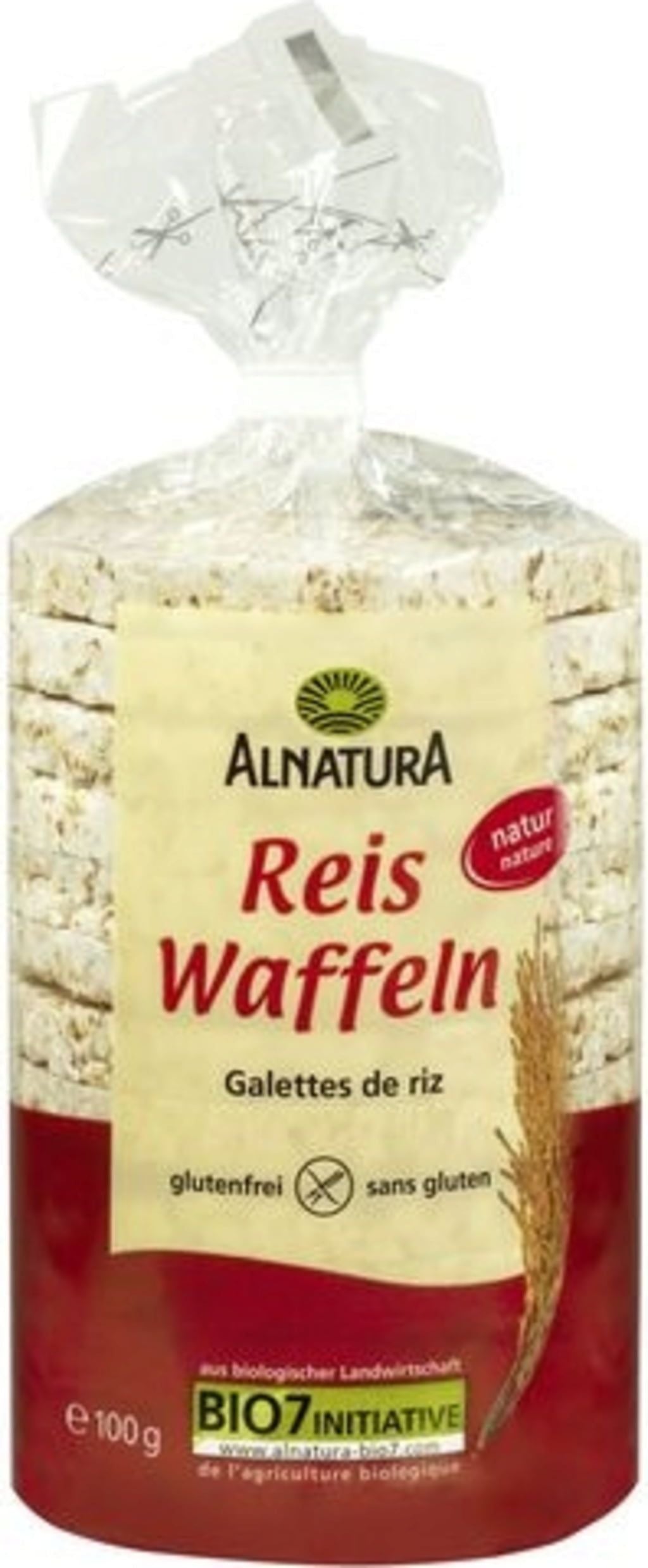 Bio Alnatura Reiswaffeln Natur 100g