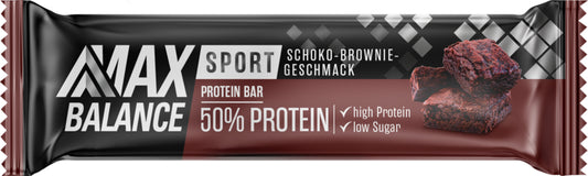 Max Balance Sport Protein Bar Schoko-Brownie 50% Protein 45g