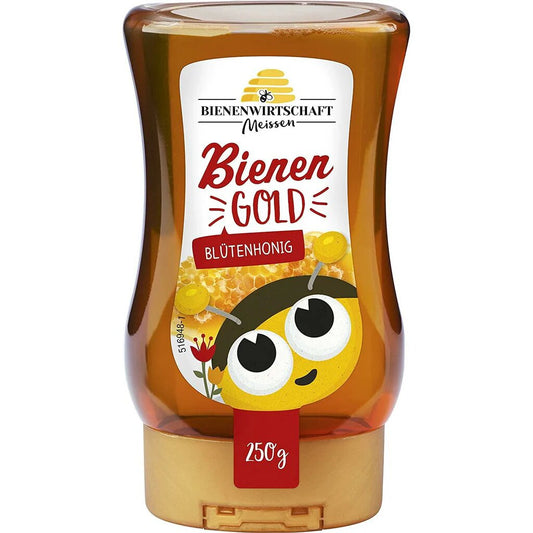 Bienenwirtschaft Honig Spender Bienengold Honig Blüte flüssig 250g