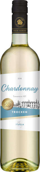 Wein-Genuss Chardonnay Trevenezie trocken IGT 0,75l