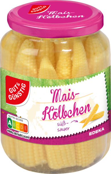 GUT&GÜNSTIG Maiskölbchen 330g