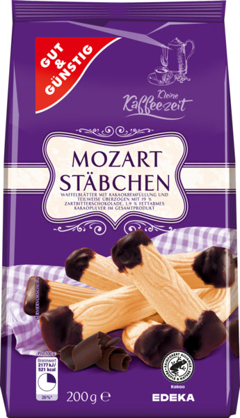 GUT&GÜNSTIG Mozartstäbchen 200g