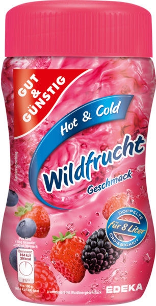 GUT&GÜNSTIG Instantteegetränk Wildfrucht 400g