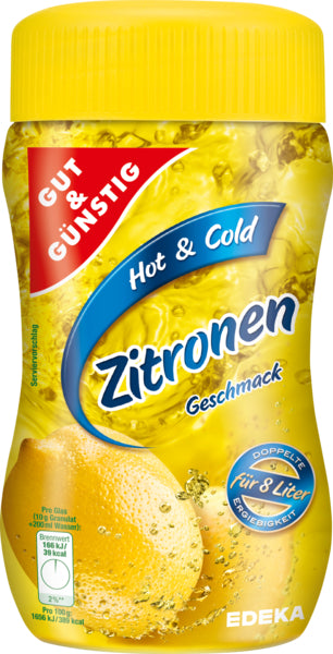 GUT&GÜNSTIG Instantteegetränk Zitrone 400g