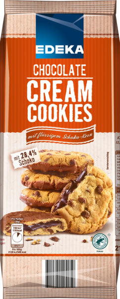 EDEKA Cookies Chocolate Cream 210g