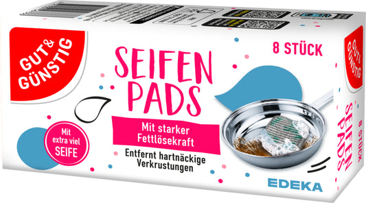GUT&GÜNSTIG Seifenpads 8ST