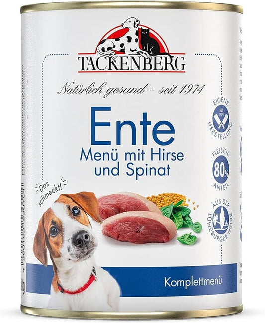 Tackenberg Ente mit Hirse&Spinat 400g