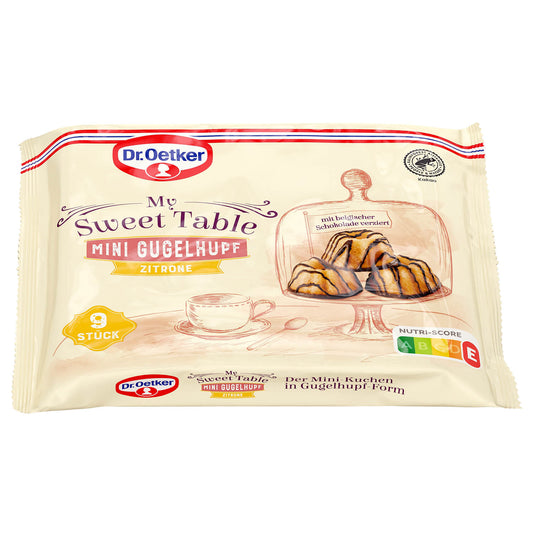 Dr.Oetker My Sweet Table Mini Gugelhupf Zitrone 135g