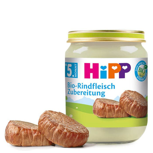 Bio Hipp Rindfleisch-Zubereitung ab 5.Monat 125g