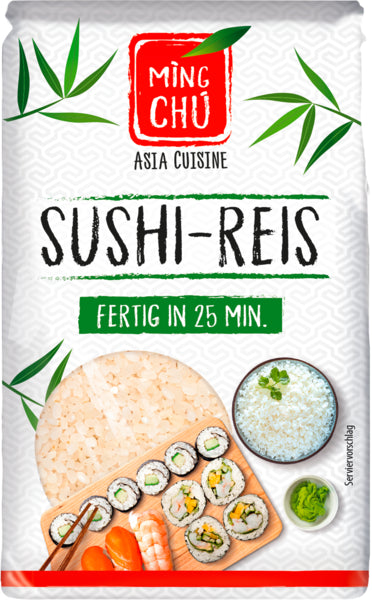 Ming Chu Sushi Reis 500g