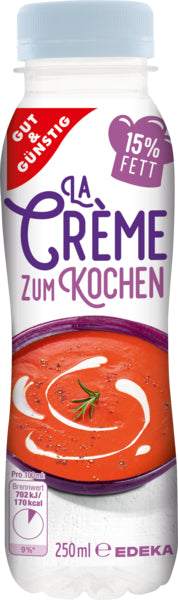 GUT&GÜNSTIG Creme zum Kochen 15% 250ml