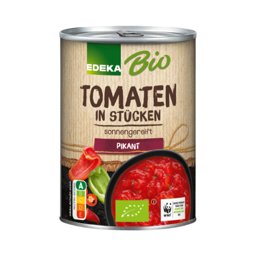 Bio EDEKA Tomaten in Stücken pikant 400g