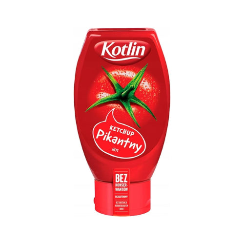 Kotlin Ketchup Pikantny Hot 450g