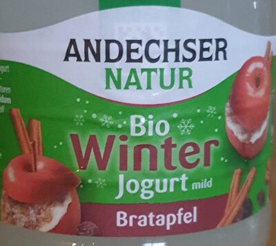 Bio Andechser Natur Joghurt Bratapfel 3,8% 500g MW