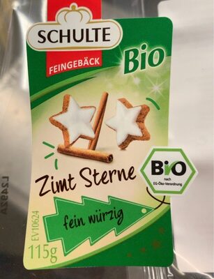 Bio Schulte Zimtsterne 115g