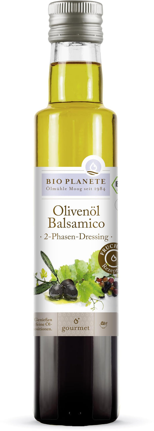 Bio Planete Olivenöl&Balsamico 2-Phasen-Dressing 250ml