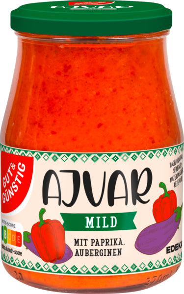 GUT&GÜNSTIG Ajvar mild 340ml