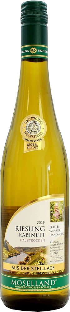 Moselland Riesling Kabinett halbtrocken 0,75l