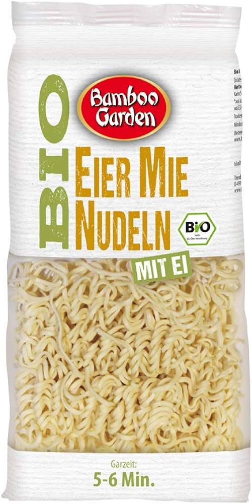 Bio Bamboo Garden Eier Mie Nudeln 250g