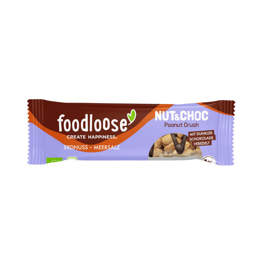 Bio Foodloose Nut&Choc Peanut Crush 35g