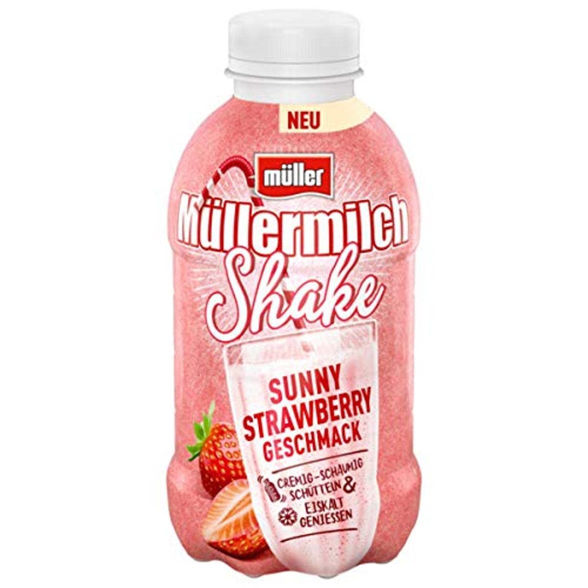 Müllermilch Shake Sunny Strawberry 400ml DPG