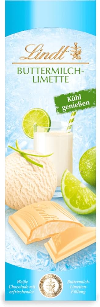 Lindt Buttermilch Limette Tafel 100g