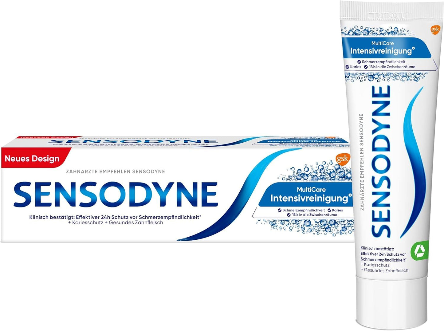 Sensodyne MultiCare Intensivreinigung Zahncreme 75ml