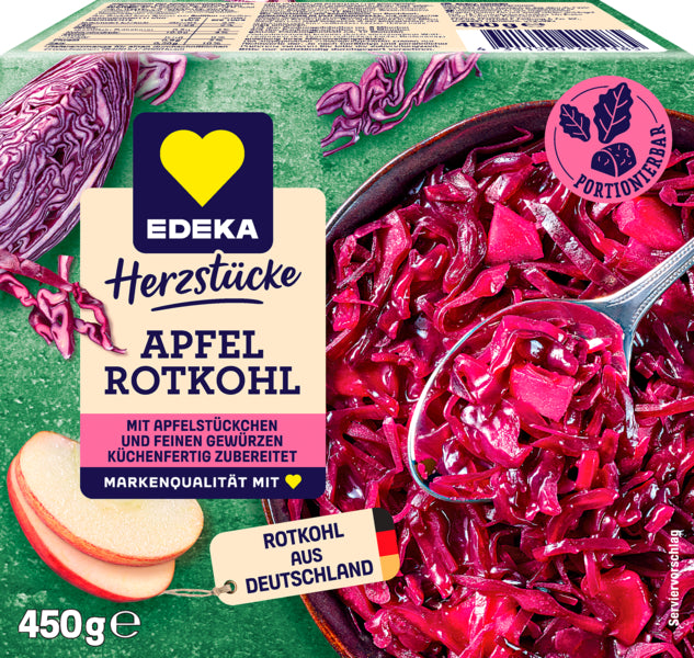 EDEKA Apfelrotkohl portionierbar 450g