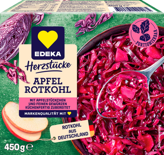 EDEKA Apfelrotkohl portionierbar 450g