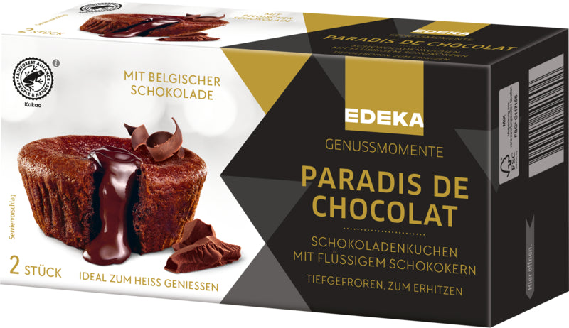 EDEKA Genussmomente Paradis de Chocolat Schokoladenkuchen 2x100g