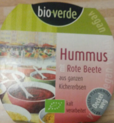 Bio-Verde Hummus Rote Beete 150g