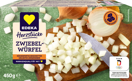 EDEKA Herzstücke Zwiebelwürfel 450g