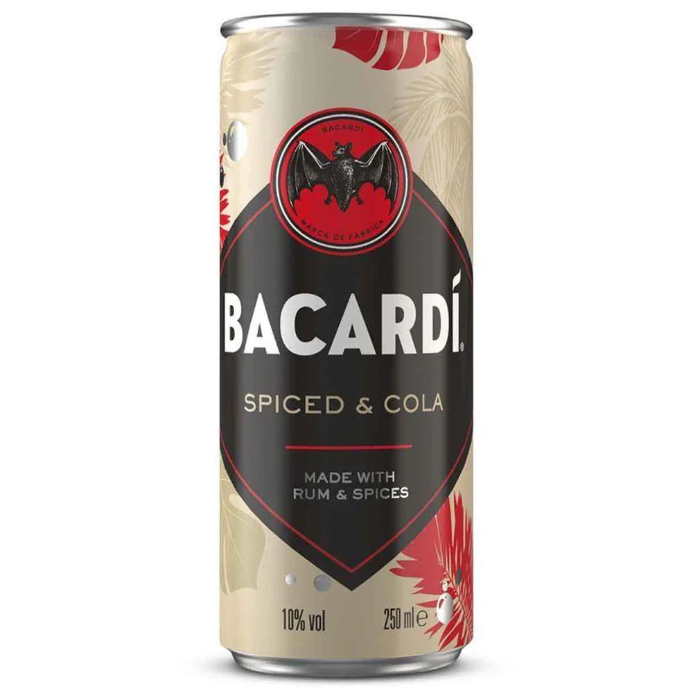 Bacardi Spiced&Cola 10% 0,25l DPG