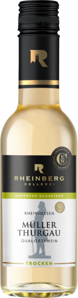 Rheinberg Kellerei Müller-Thurgau Rheinhessen trocken QbA 0,25l