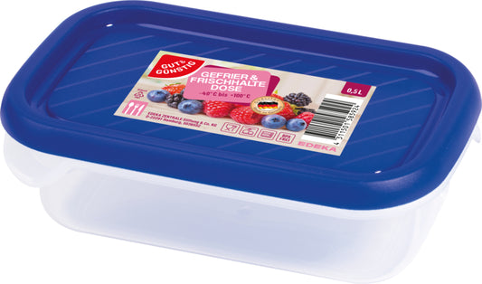 GUT&GÜNSTIG Frischhaltedose blau 0,5l
