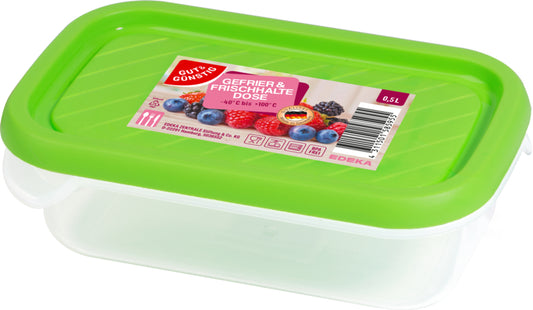 GUT&GÜNSTIG Frischhaltedose grün 0,5l