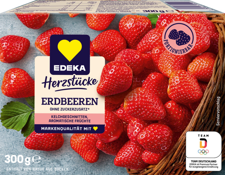 EDEKA Herzstücke Erdbeeren 300g