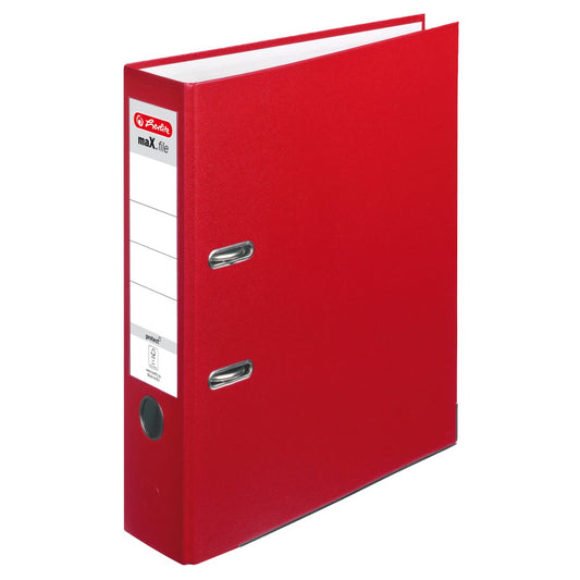 Herlitz Ordner maX.file Protect Polypropylen rot 8cm A4