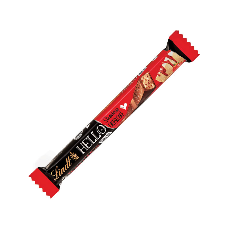 Lindt Hello Sticks Strawberry Cheesecake 39g