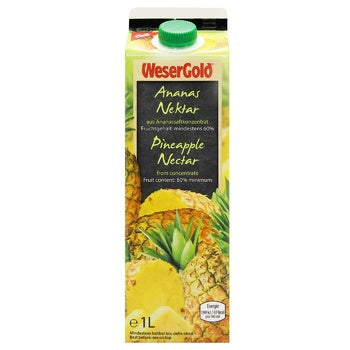 Wesergold Nektar Ananas 1l EW