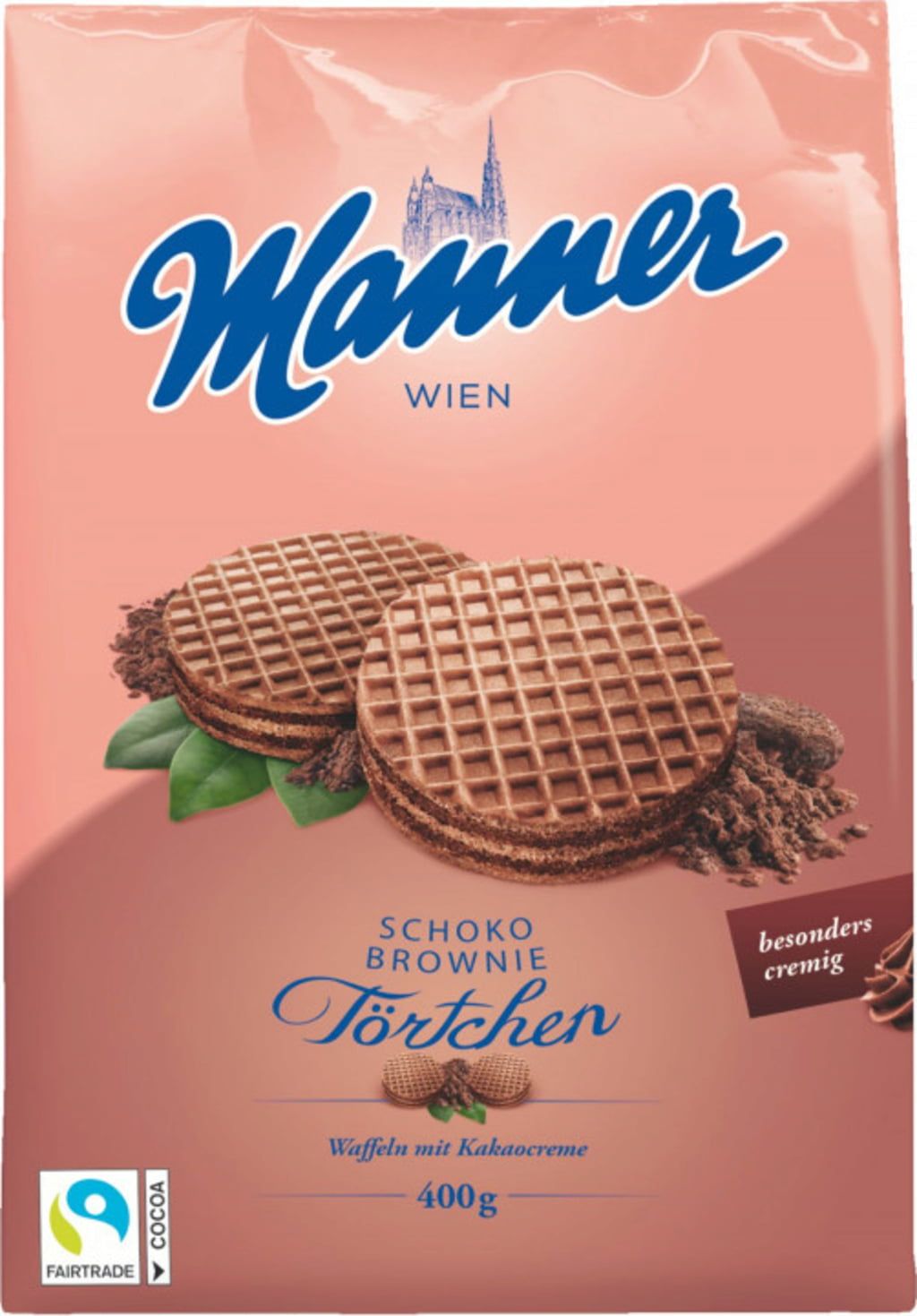 Manner Törtchen Schoko Brownie 400g