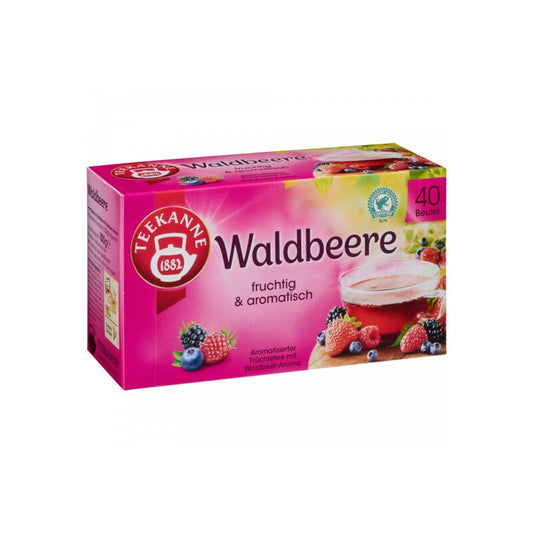 Teekanne Waldbeere Früchtetee 40ST 100g