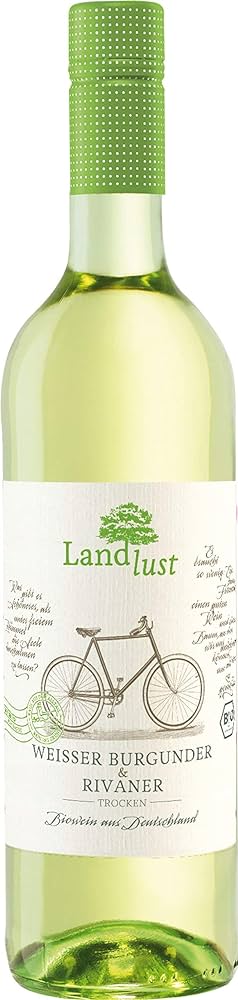 Bio Landlust Weißer Burgunder&Rivaner QbA trocken 0,75l